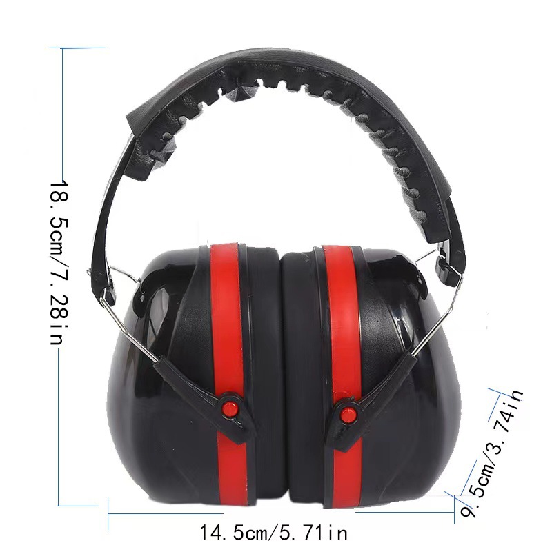 Factory Supply Learning Drum Factory Noise Reduction Sound Insulation Headset Industrial Headset Sound Insulation Noise Prevention Ear Mask CE