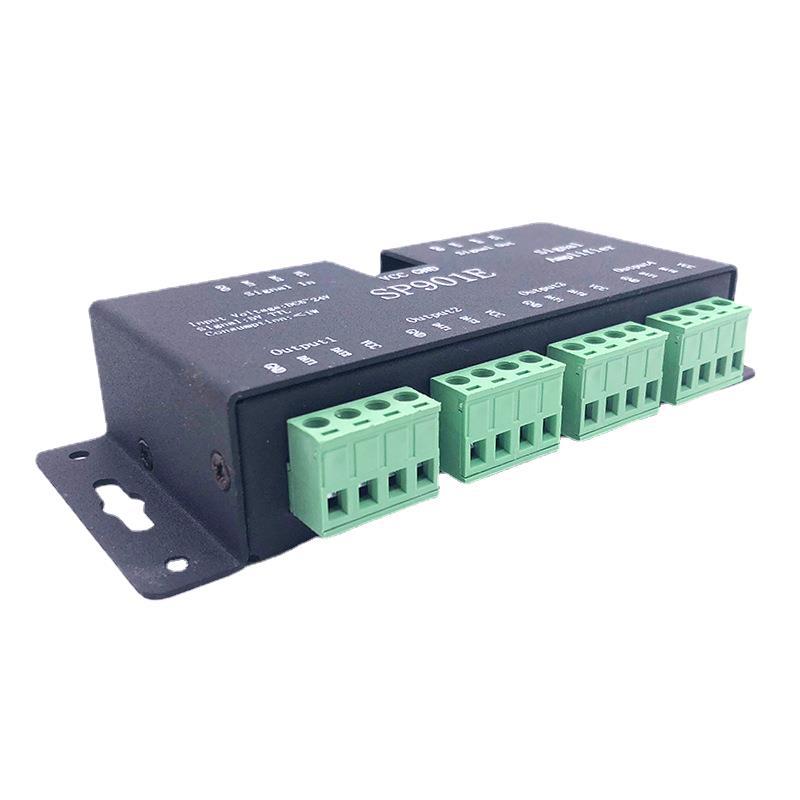 LED magic color amplifier 2811 magic color light bar signal amplifier 5-way SPI signal amplifier SP901E