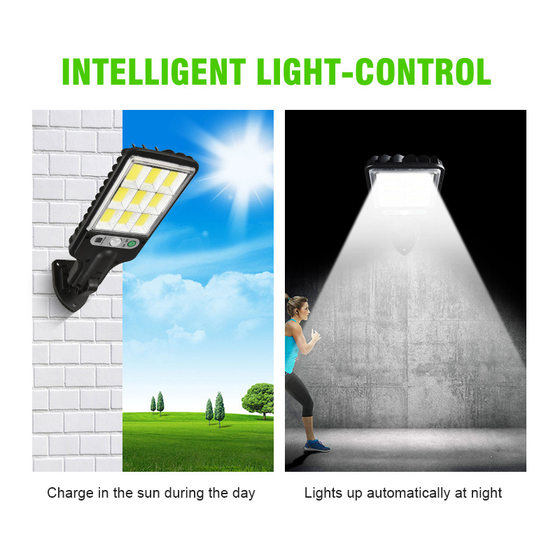 Solar Lights Outdoor Garden Lights Human Body Induction Lights Wall Lights Integrated led Home Solar Street Lights Blast