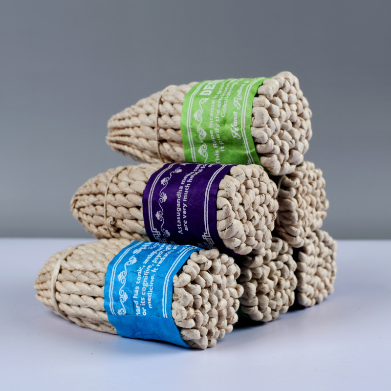 50 pieces of traditional rope incense are available