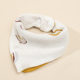 European and American Amazon Hot Selling Four-Layer Cotton Gauze Slippery Towel Baby Triangle Towel Color-Spliced Baby Bib Bib