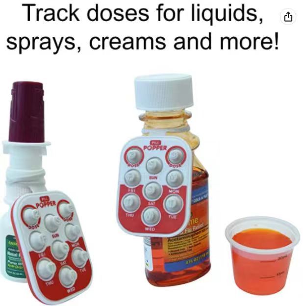 Cross-border New Product Pill Popper Button Record Tracker Memory Assisted Drug Dose Tracker