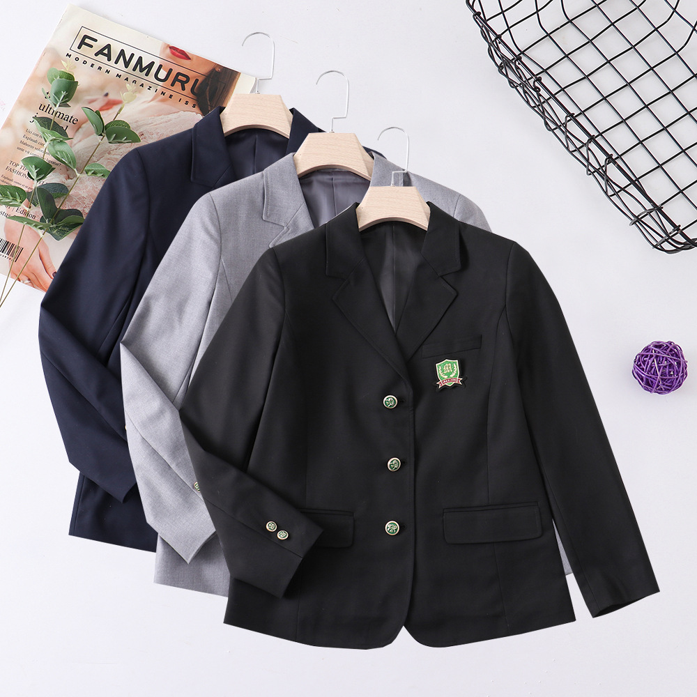 New jk uniform campus style men's and women's small suits Honzonaka Japanese student fashion dress