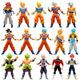 Can choose the animation hand-made Dragonball Super Saiyan Monkey King begit wujita model ornaments doll