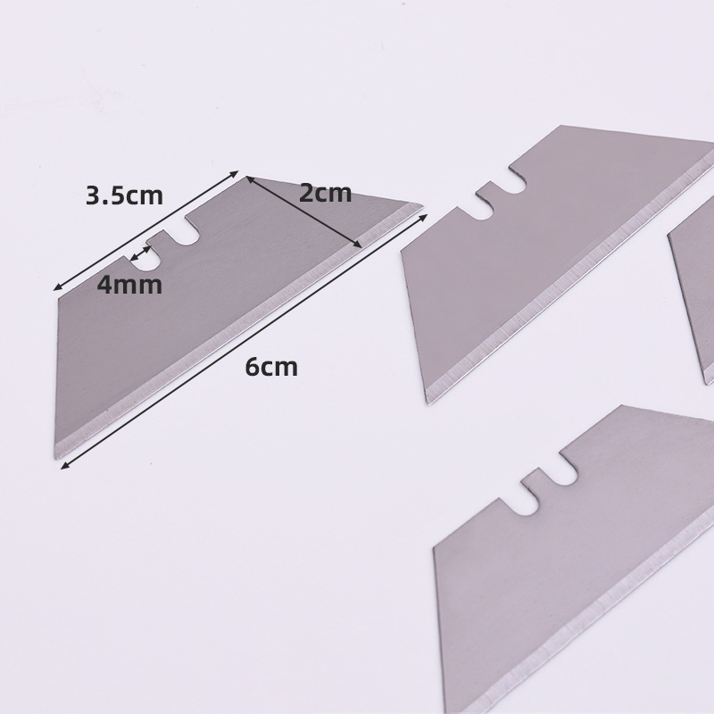 10 個箱入り T 型ブレード非標準 60 鋼台形ブレード 0.5 ミリメートル厚さのハードウェアツール/ブレード/ナイフ|undefined