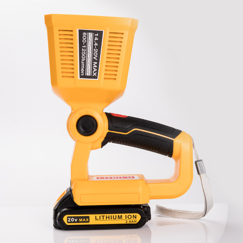 DW horizontal vertical lamp suitable for Dewei dewalt electric tool 18V lithium battery outdoor LED lighting lamp