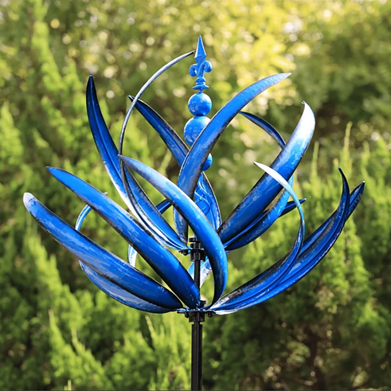 新品harlow wind spinner rotatorハロー風回転器アイアン風車ガーデニング地挿し|undefined
