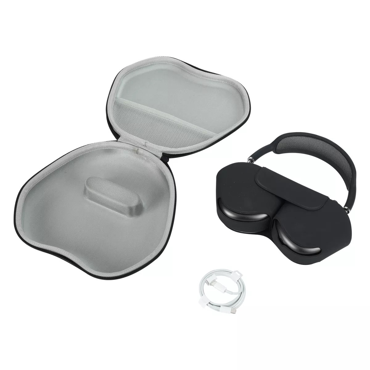 蘋果藍牙耳機收納包 EVA便捷式無線耳機收納盒適用於airpods max