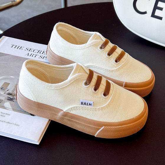 2025 New Summer Kidsren's Shoes, Kidsren's Slip-On Canvas Shoes, Small, Medium and Large Boys and Girls Soft-Soled Family Shoes, Baby Shoes