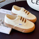 2025 New Summer Kidsren's Shoes, Kidsren's Slip-On Canvas Shoes, Small, Medium and Large Boys and Girls Soft-Soled Family Shoes, Baby Shoes