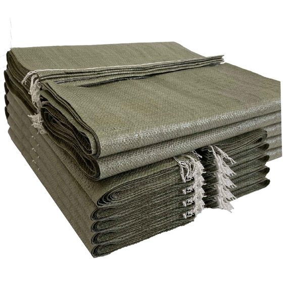 Flood control and flood fighting express logistics packaging building decoration garbage bags woven bags snakeskin bags wholesale low price