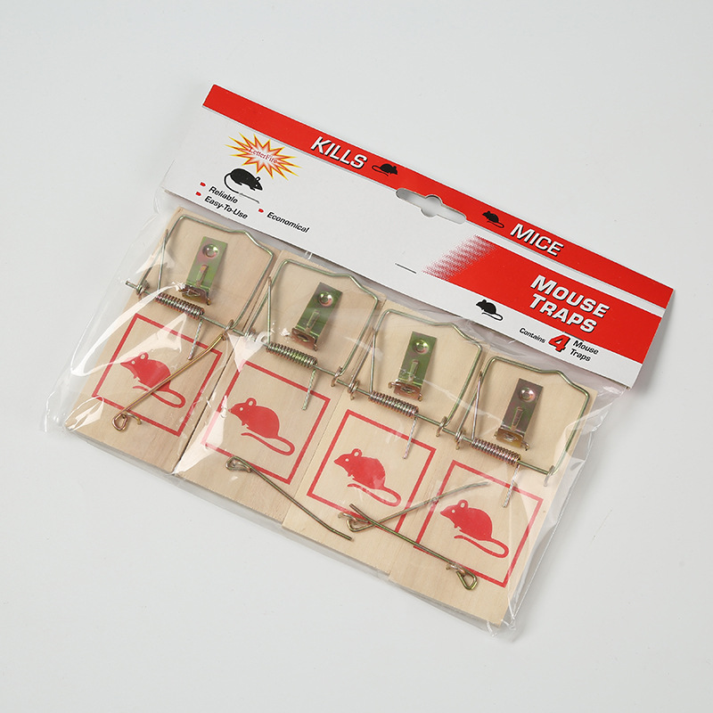 Large and Small Wooden Mouse Clip Household Mouse Trap Mouse Kill Mouse Trap Wooden Mouse Repellent Wholesale