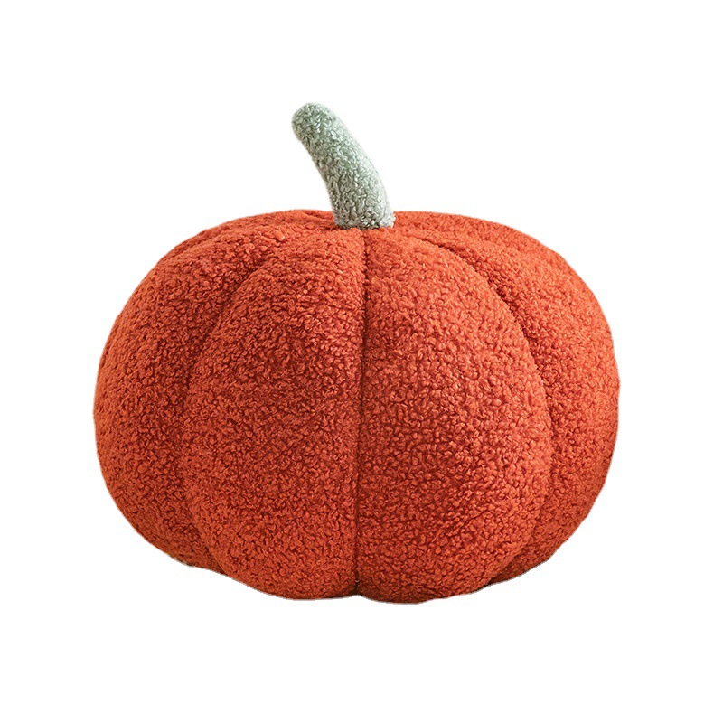 Modern Simple ins Style Pumpkin Pillow Cute Cyber Celebrity Plush Toy Living Room Sofa Bay Window Cushion