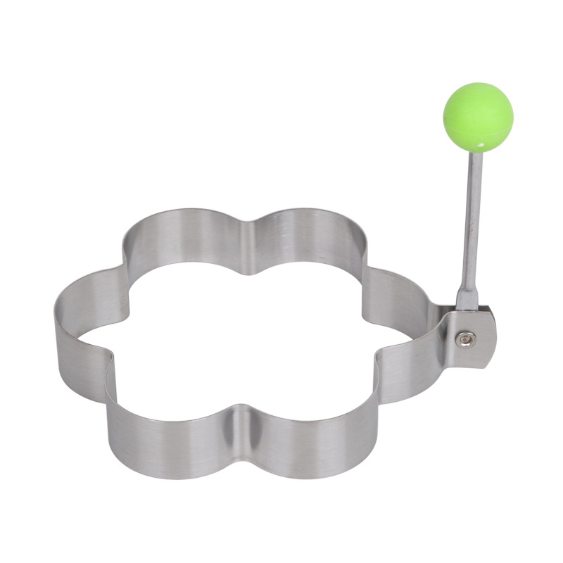 Thickened Stainless Steel Fried Egg Mold Fried Egg Machine Model Artifact Creative Fried Egg Heart-shaped Rice Bunch Mold