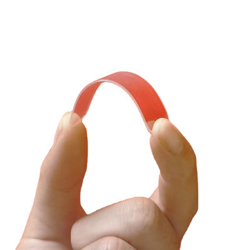 Transparent non-marking sticker couplet artifact non-marking glue non-adhesive double-sided tape double-sided sticker box fixed Spring Festival couplet special glue
