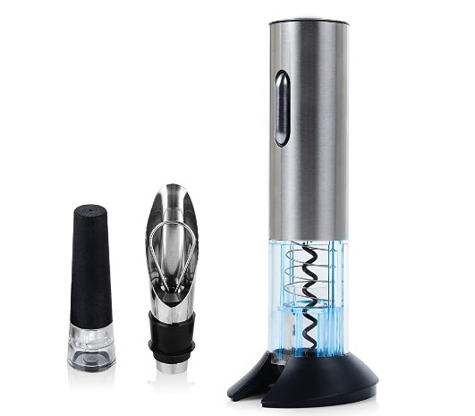 Gift box electric wine bottle opener four-piece wine bottle opener set cross-border Amazon