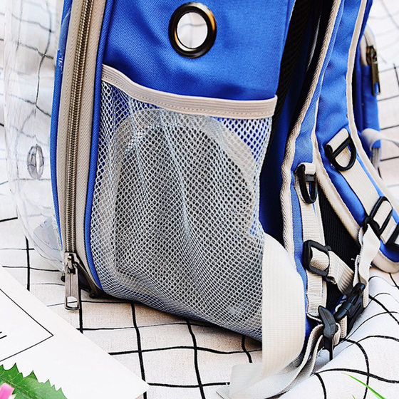 Shoulder Cat Bag Transparent Pet Bag Portable Outgoing Panoramic Transparent Cat Bag Lightweight Breathable Backpack for Pet