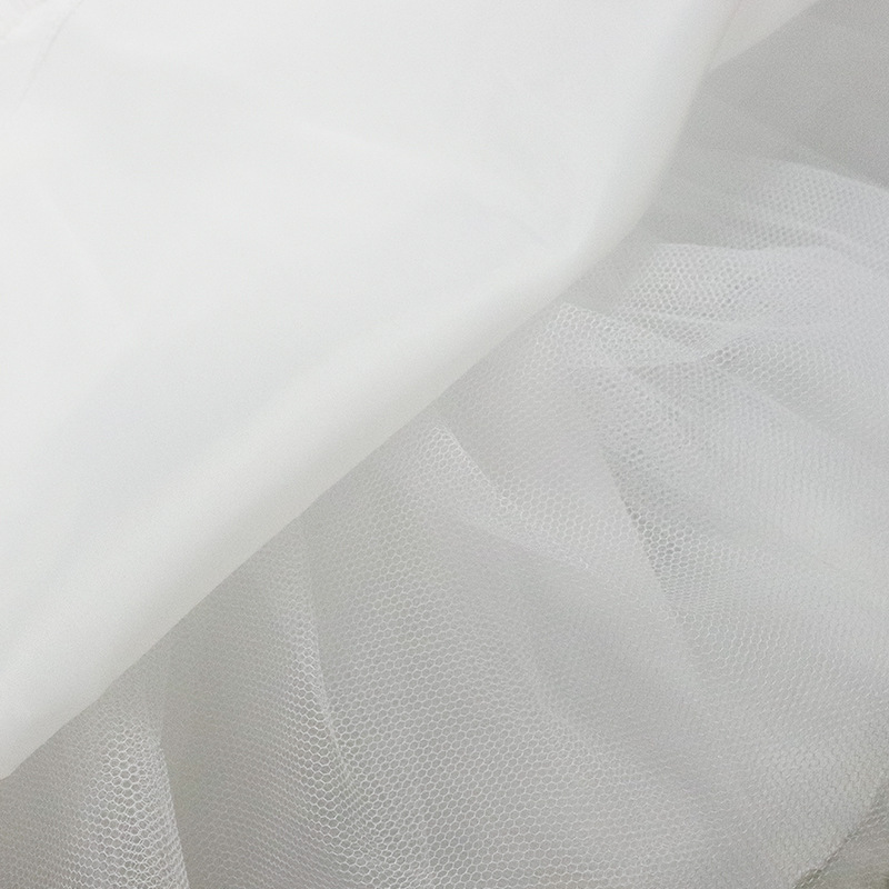 [Skirt support] children's dress performance skirt liner puffy skirt support white spot DOVEARK defuko