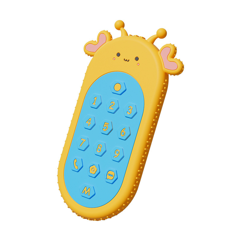 リモコンの歯磨きは赤ちゃんのタッチボタンのおもちゃを噛んで、赤ちゃんが手を食べないようにします。|undefined