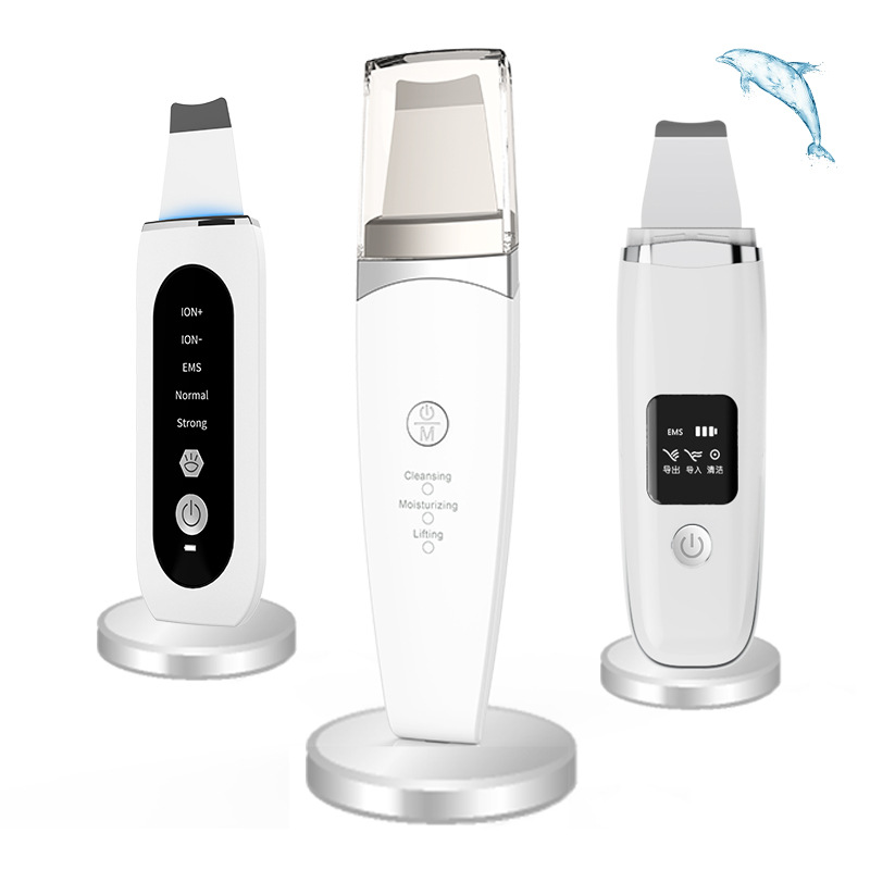 Ultrasonic peeling machine electric instrument blackhead acne cleanser introduction instrument pore cleaner