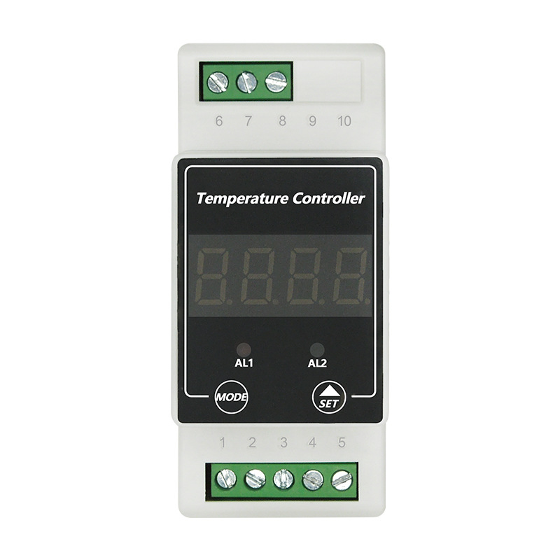 YB104TM rail thermostat intelligent digital display temperature controller switch PT100 thermal resistance thermocouple K