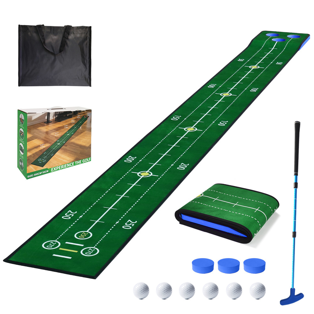 Golf putter trainer indoor outdoor universal practice blanket suit golf putter supplies