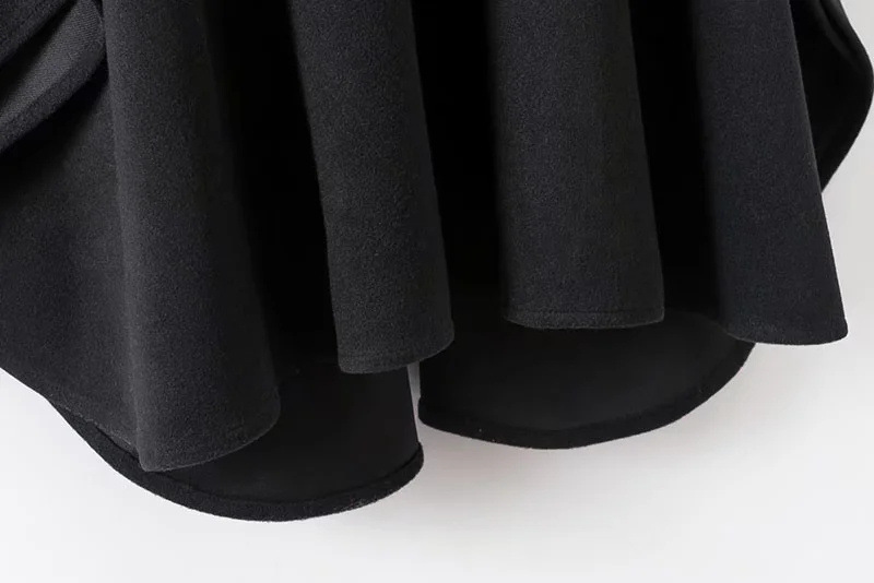 Dunklen stil Europäischen und Amerikanischen herbst und winter mit kapuze langen umhang mantel mode lässig frauen kleidung 22 neue lose wolle schal_voghion.com