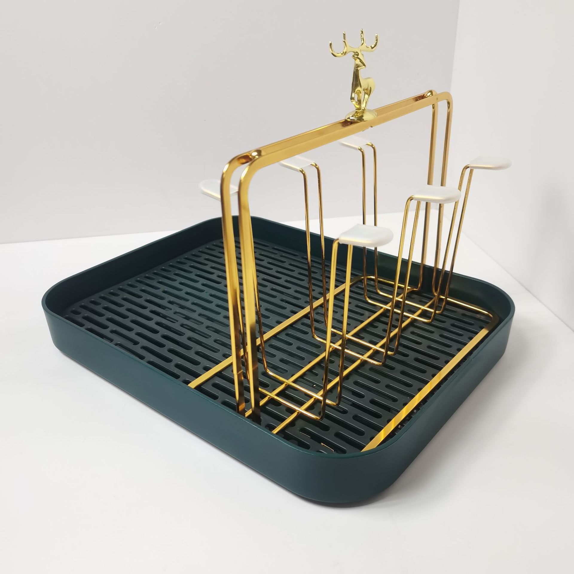 Elk Cup Rack Inverted Water Cup Rack Storage Rack Storage Tray Household Living Room Glass Cup Rack Tea Cup Drain Rack