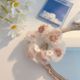 embroidery flower sweet pink