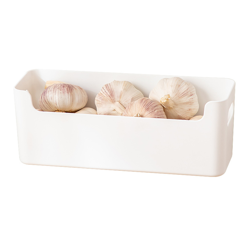 Kitchen Ginger and Garlic Storage Artifact Wall-mounted Garlic Ginger Storage Basket Scallion Ginger and Garlic Storage Basket Ginger and Garlic Storage Box