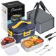 Electric Heating Lunch Box Insulation Heating Lunch Box Electric Heating Household Car Portable Rechargeable Lunch Box