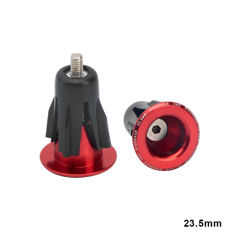 Bicycle Handle Plug 23.5mm Aluminum Alloy Handle Set Plug Mountain Bike Expansion Lock Block Bicycle Handle Plug