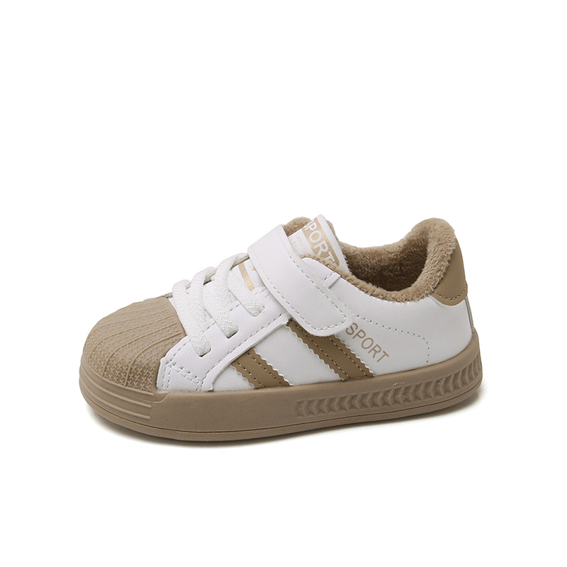Spring baby toddler shoes children's kindergarten white shoes baby shoes small children's board shoes boys and girls sports shoes