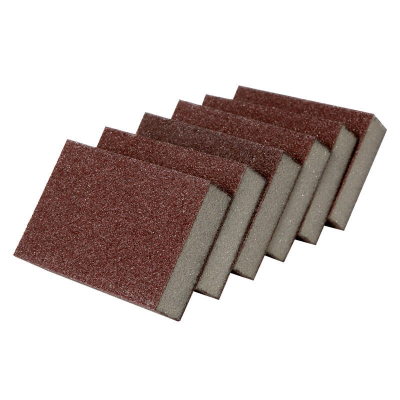 Emery sponge cleaning kitchen utensils housework cleaning dishwashing brush pot brush rust grinding sponge cleaning brush