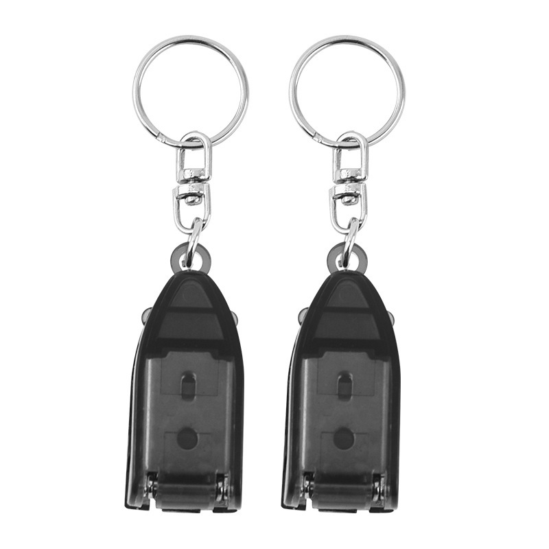 Creative transformers nail clippers mini folding nail clippers stainless steel portable nail clippers key pendant wholesale