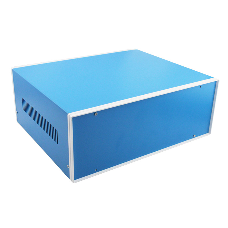Portable Power Supply Enclosure Equipment Metal Shell Chassis Desktop Outer Box Electronic Instrument Shell