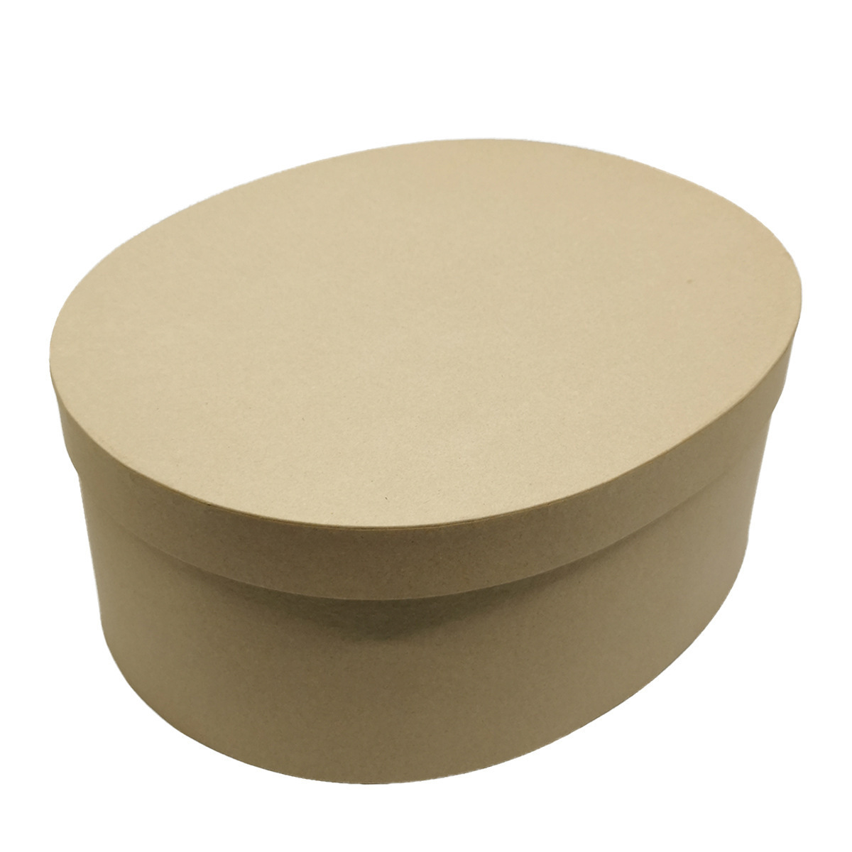 Custom Oval Kraft Paper Box Baking Fruit Gift Packaging Box Custom Hand Gift Box Wholesale in stock