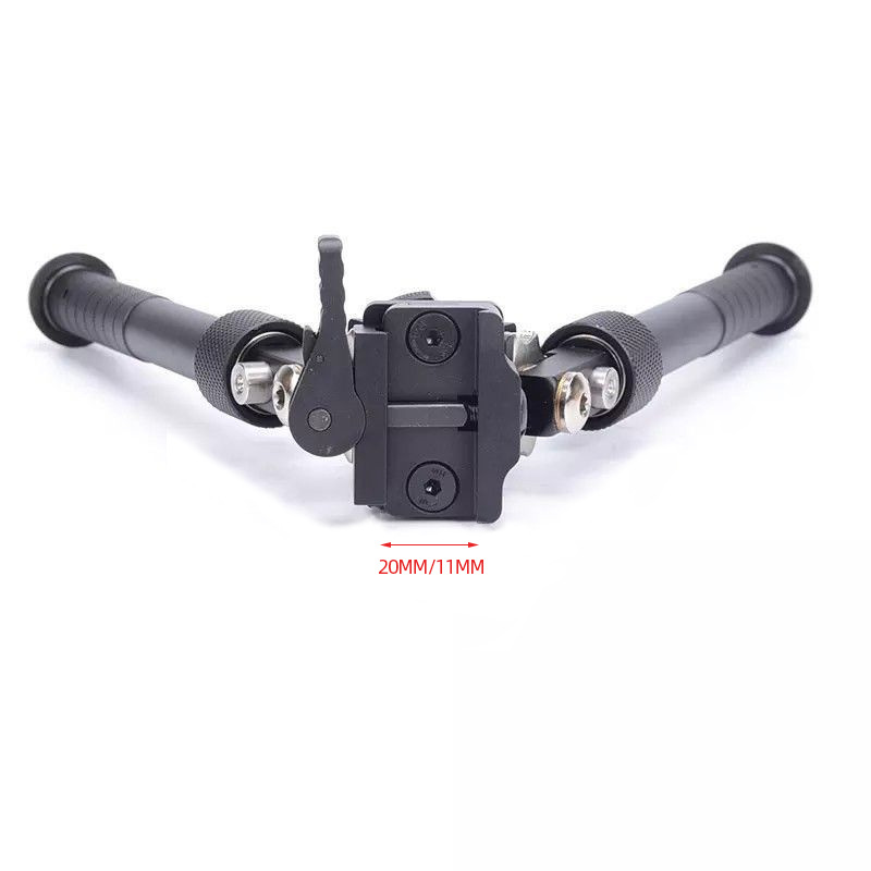[Factory Supply] Cross-border Tactical V8 Tripod 360-degree Rotatable Tiltable Metal Telescopic Bipod