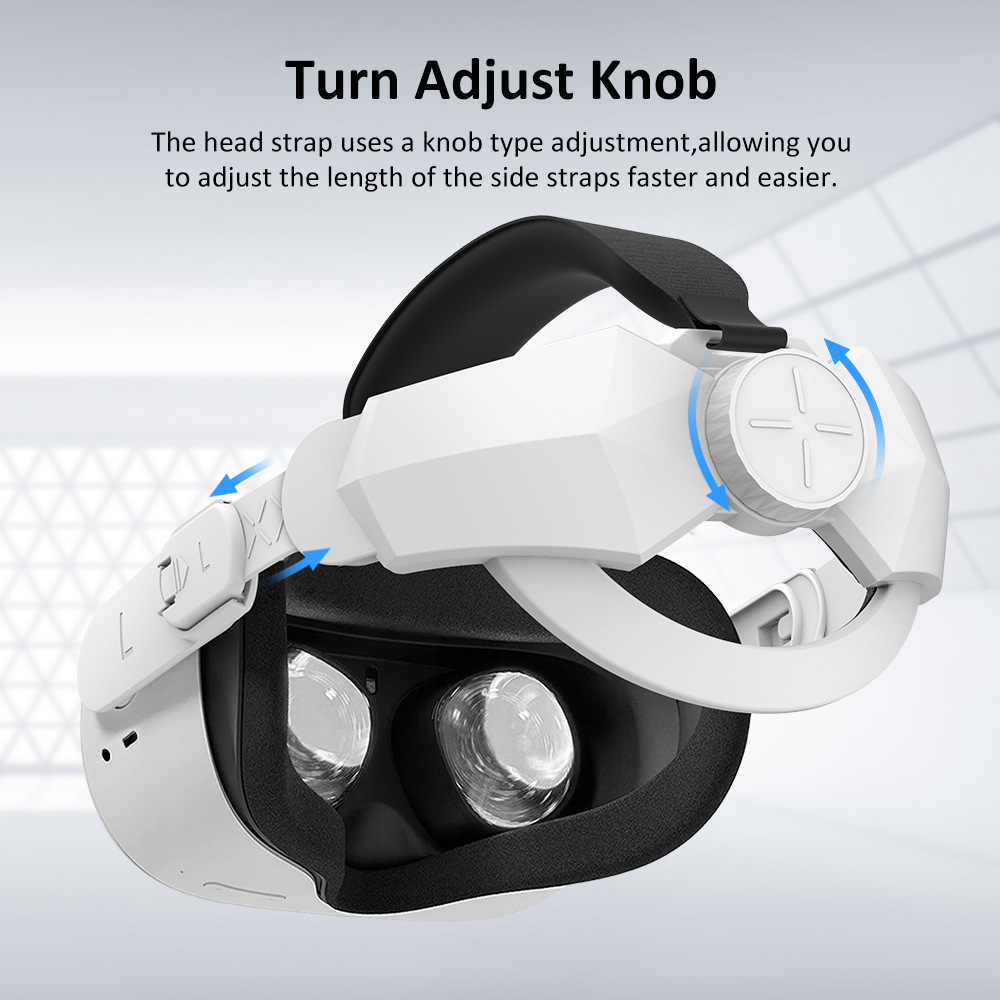 Amazon popular Oculus quest 2 comfortable elite head wear replaceable head wear weight reduction official headband