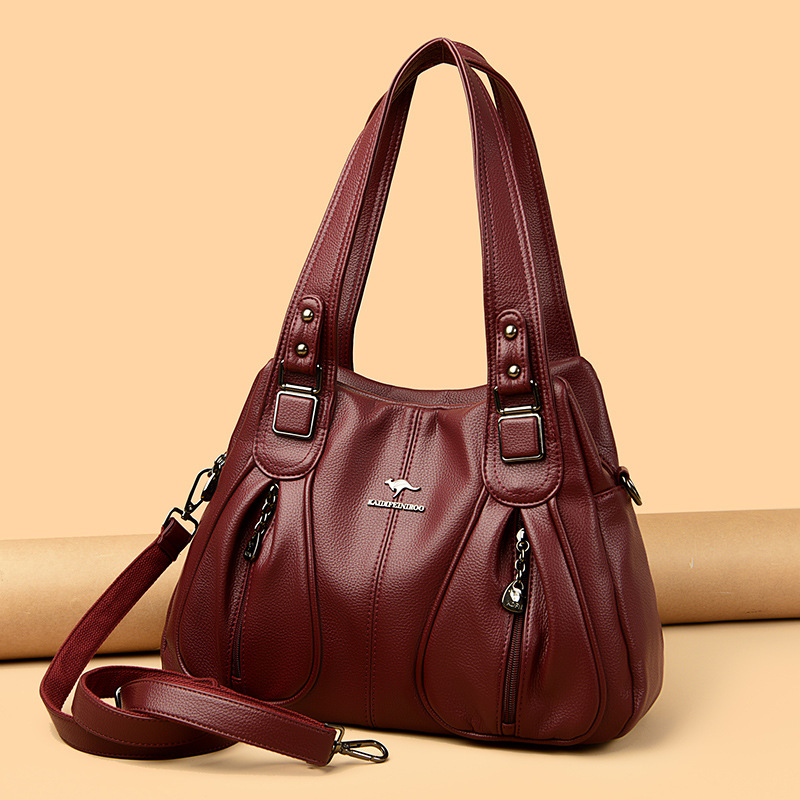 Bag women's bag New 2023 messenger bag female mother bag shoulder bag multi-compartment large capacity Women's bag one-piece delivery