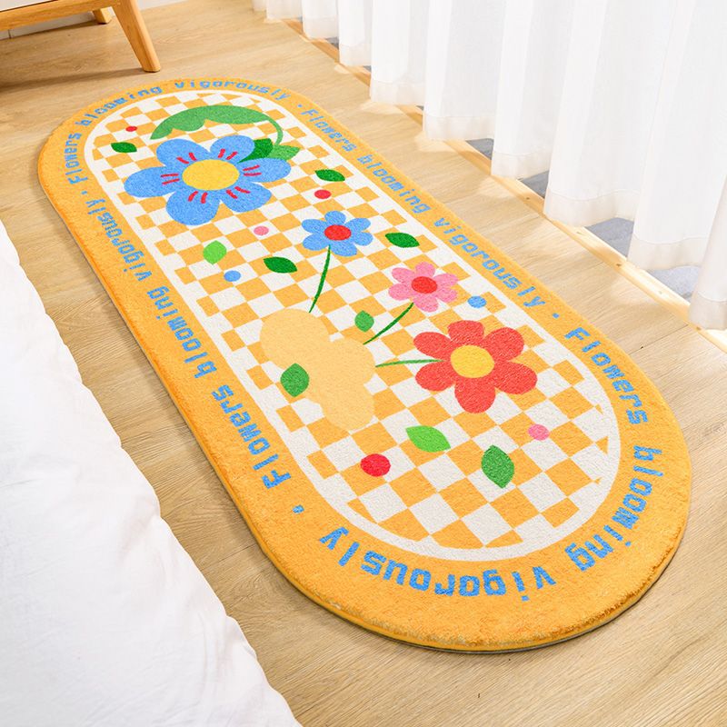 Household carpet door mat non-slip floor mat bedroom bedside blanket living room sofa coffee table bathroom bathroom floor mat