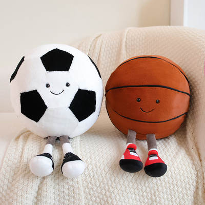 Cross Border Basketball Football Volleyball Badminton Rugby Volleyball Baseball Tennis Doll Plush Toy Doll Pendant