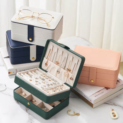 Multi-layer Necklace Ring Jewelry Storage Box Jewelry Box Earrings Earrings Storage Box Multifunctional Jewelry Jewelry Box