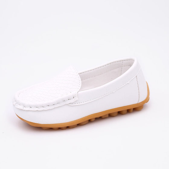 Children's Macaron Color Soft Bottom Bean Shoes Casual All-match Toddler Shoes for Boys and Girls in Spring and Autumn 2023