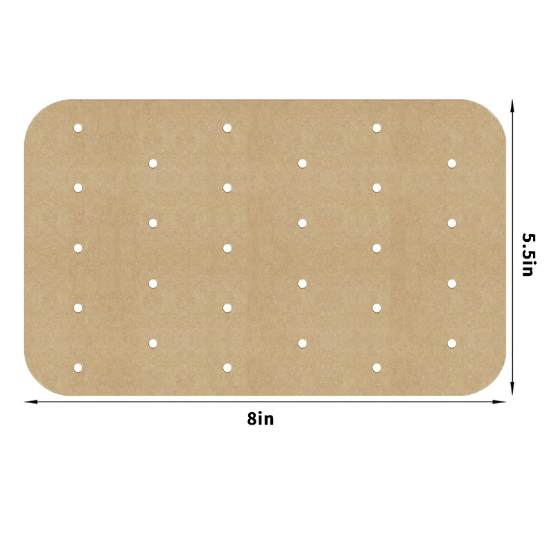 Baking paper Air Fryer pad paper baking silicone oil paper oil-absorbing paper Air Fryer special paper cross-border household paper holder