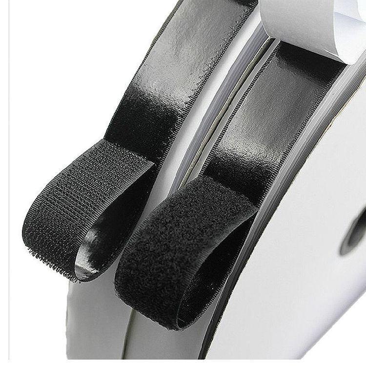 Factory spot blended Velcro wholesale hook surface wool surface clothing accessories Velcro tape Velcro adhesive