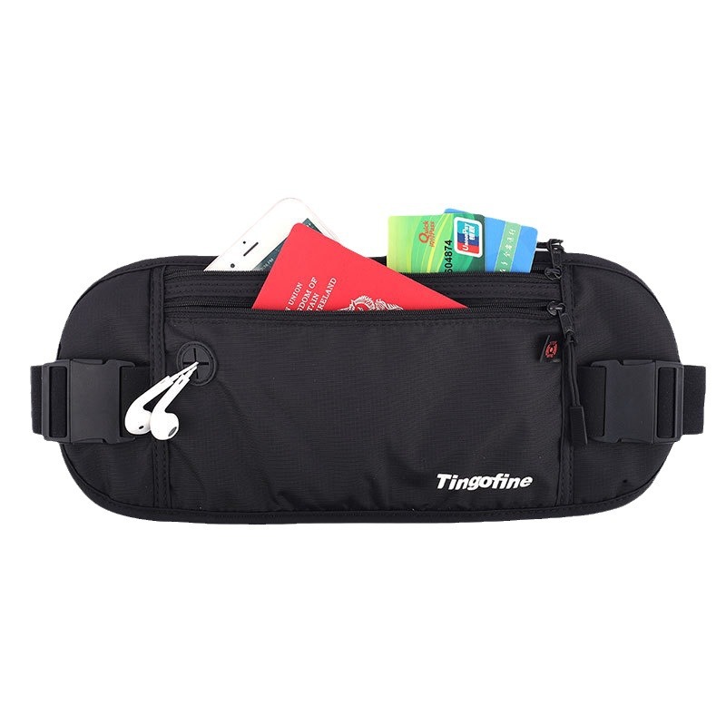 Weiqiang Outdoor Anti-theft Invisible Mobile Phone Waist Bag Passport Bag Multi-function ID Bag Sports Running Bag