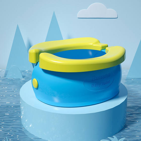 Strictly Selected Children's Toilet Foldable Banana Toilet Baby Car Urine Bucket Infant Portable Toilet