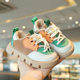 Children's Sneakers 2024 Spring and Autumn New Boys' Sneakers Non-slip Girls' Casual Shoes Soft-soled Baby Shoes Single-layer Shoes