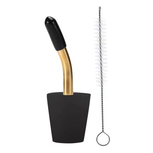 Outdoor Camping Kettle Extension Mouth Camping Ultra Light Aluminum Alloy Portable Coffee Pot Silicone Stainless Steel Extension
